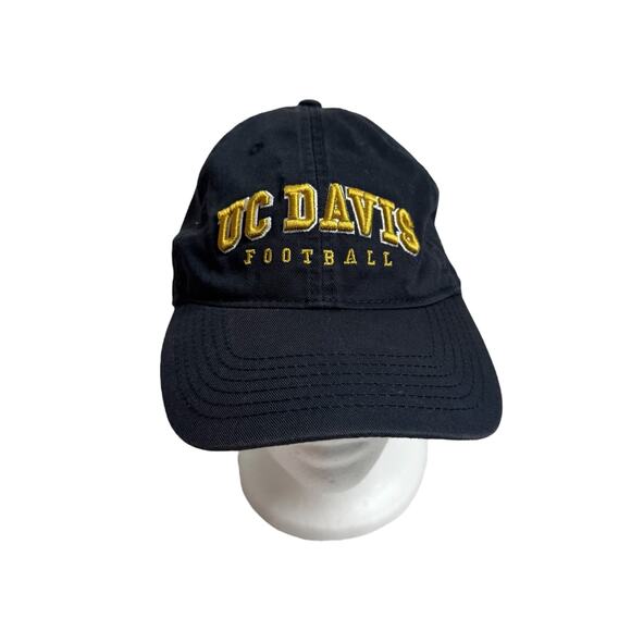 UC DAVIS Football Blue Cap Hat One Size Adult Adjustable Legacy Aggies - Picture 1 of 7